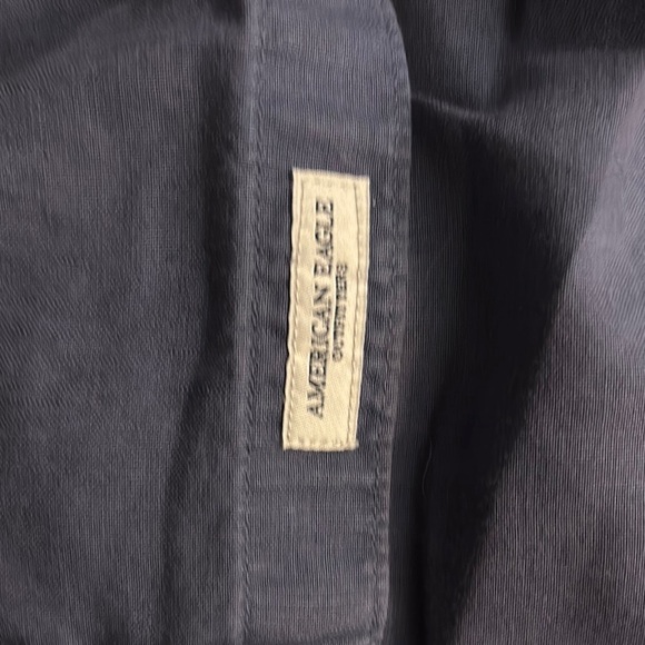 American Eagle Outfitters Purple Casual Button Down Shirt - Picture 3 of 3